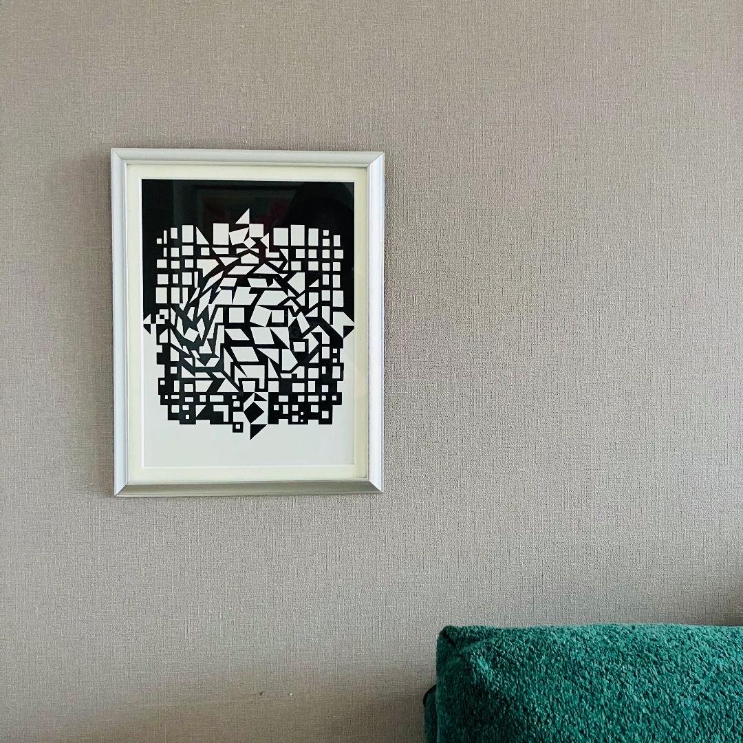 ◉ ヴィクトル・ヴァザルリ 版画「Citra」スイス刷り オプアート