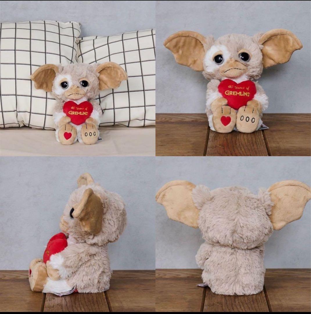 グレムリン40周年記念　ペールグレー Heart 25cm　シリアルナンバー入り