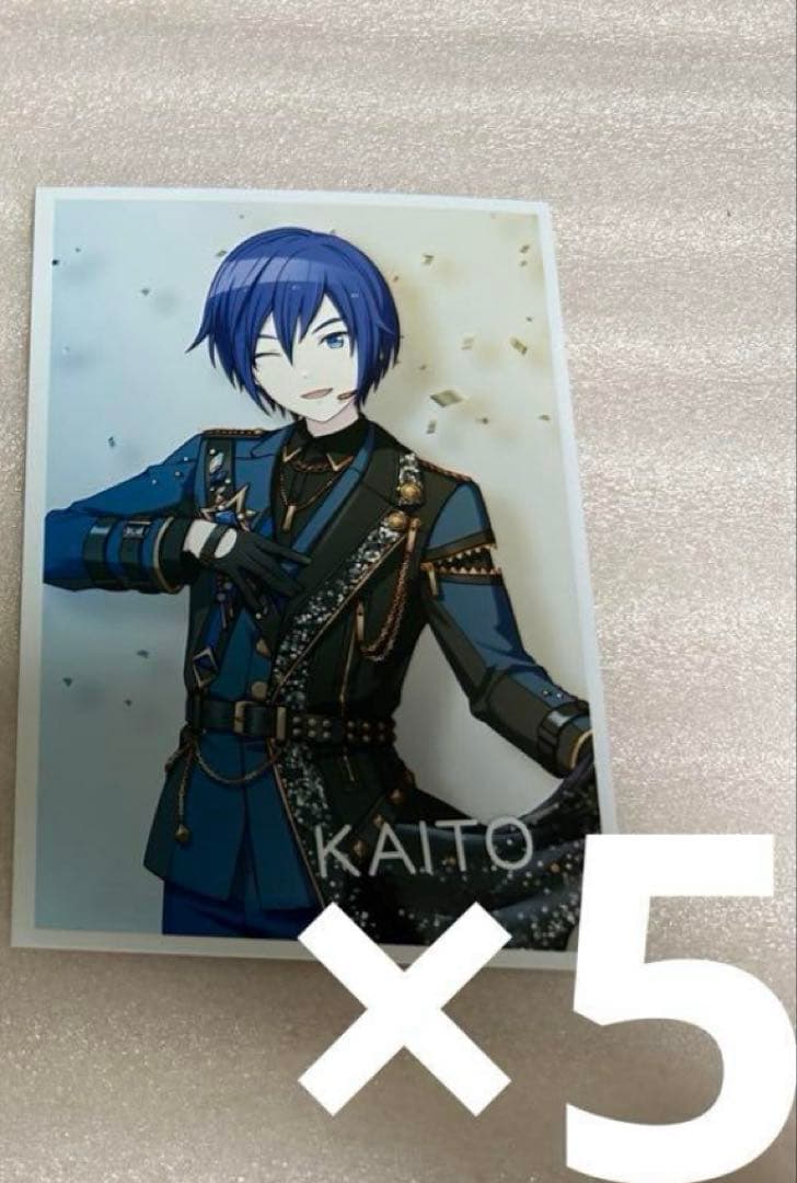 プロセカ あんスタ コラボ 缶バッジ グリ缶 特典 エピカ　KAITO