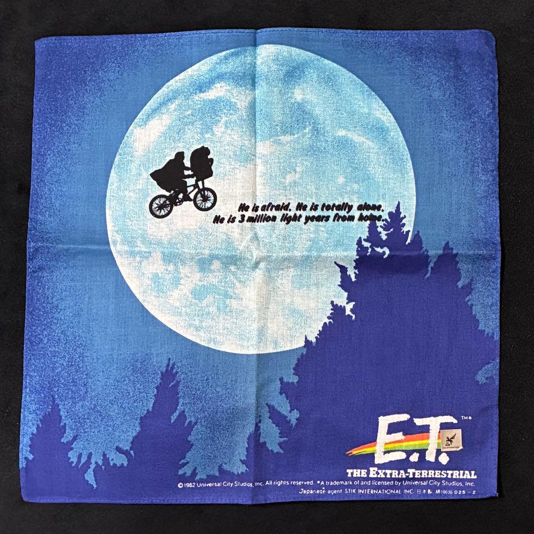 E.T. ハンカチ　ヴィンテージ