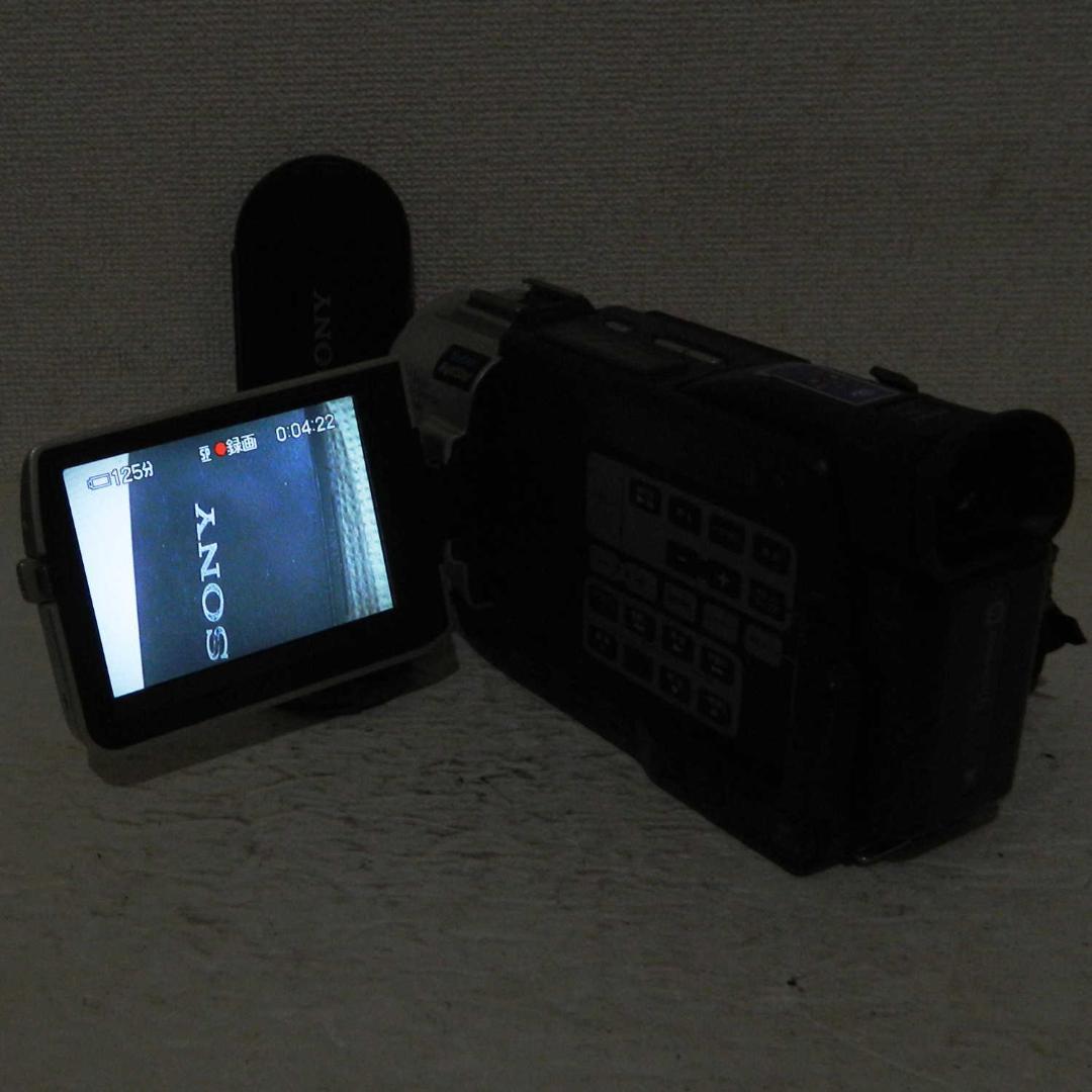 動作品 Sony DCR-TRV17 miniDV ビデオカメラ ダビングなどに