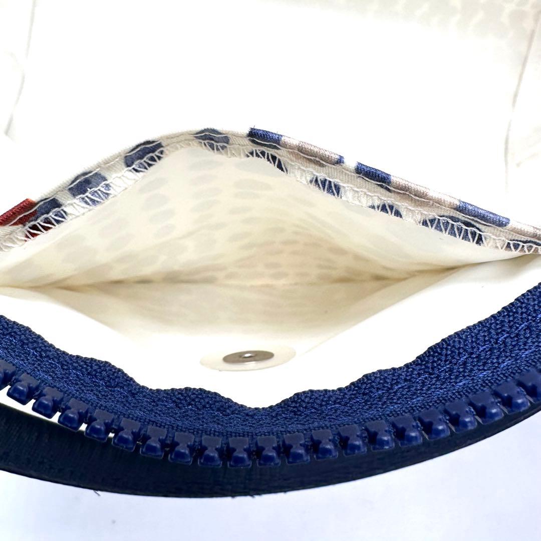 【美品】ロンシャン ル•プリアージュ M ショルダーバッグ2way ネイビー系