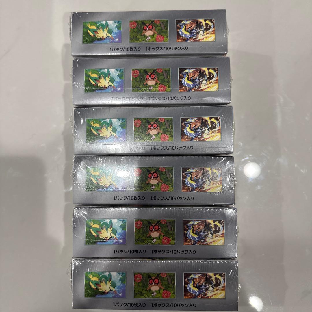 ポケモンカード　テラスタルフェスex 新品未開封シュリンク付き 6BOX