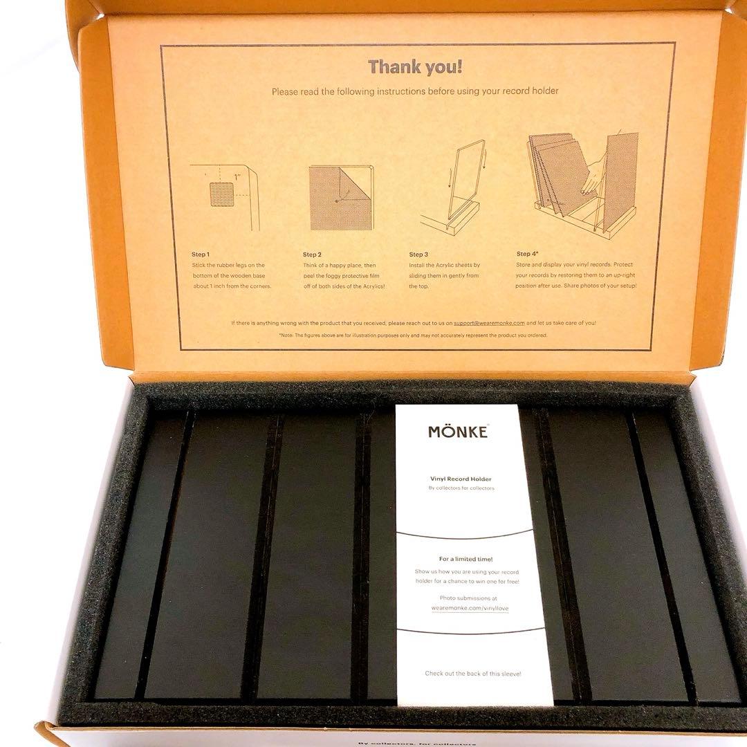 MÖNKE プレミアム ビニール レコード ストレージ