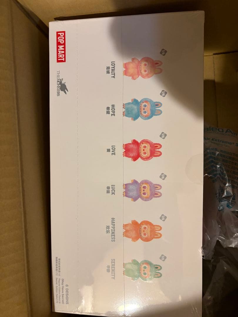 新品未開封 Labubu Big into Energy 4アソートボックス