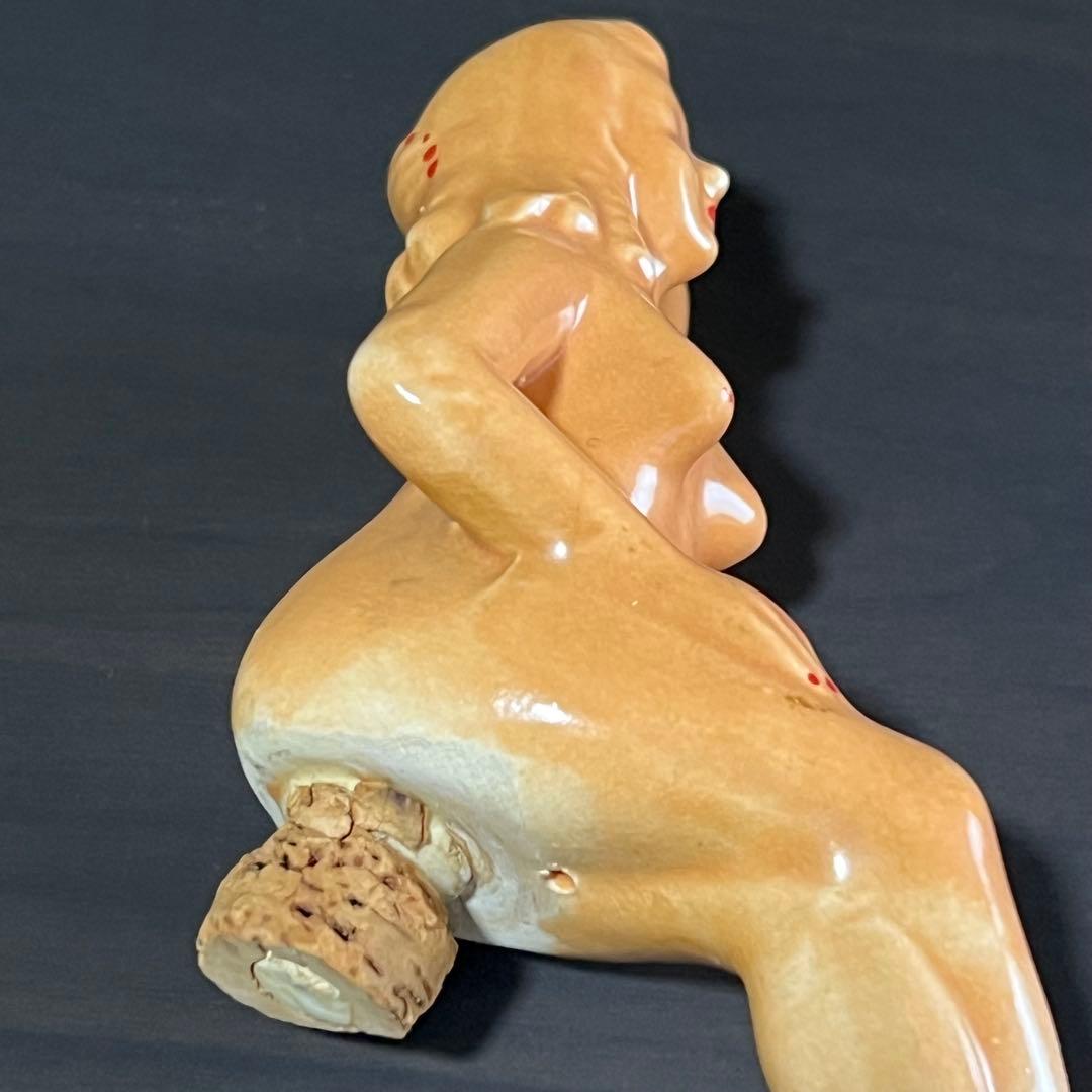 50s ビンテージ ピンナップガール ヌード デカンタ デキャンタ レアカラー