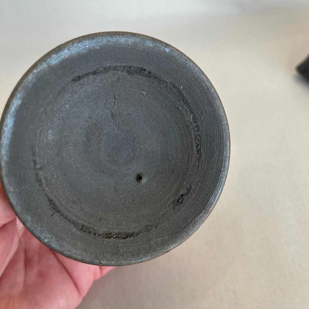 『値引き』【珍しい】備前焼　人間国宝　藤原啓　作　宝瓶　急須