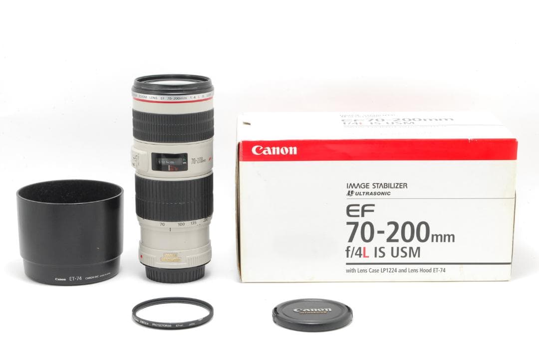 【箱付き】 キャノン Canon EF 70-200mm F4 L IS USM