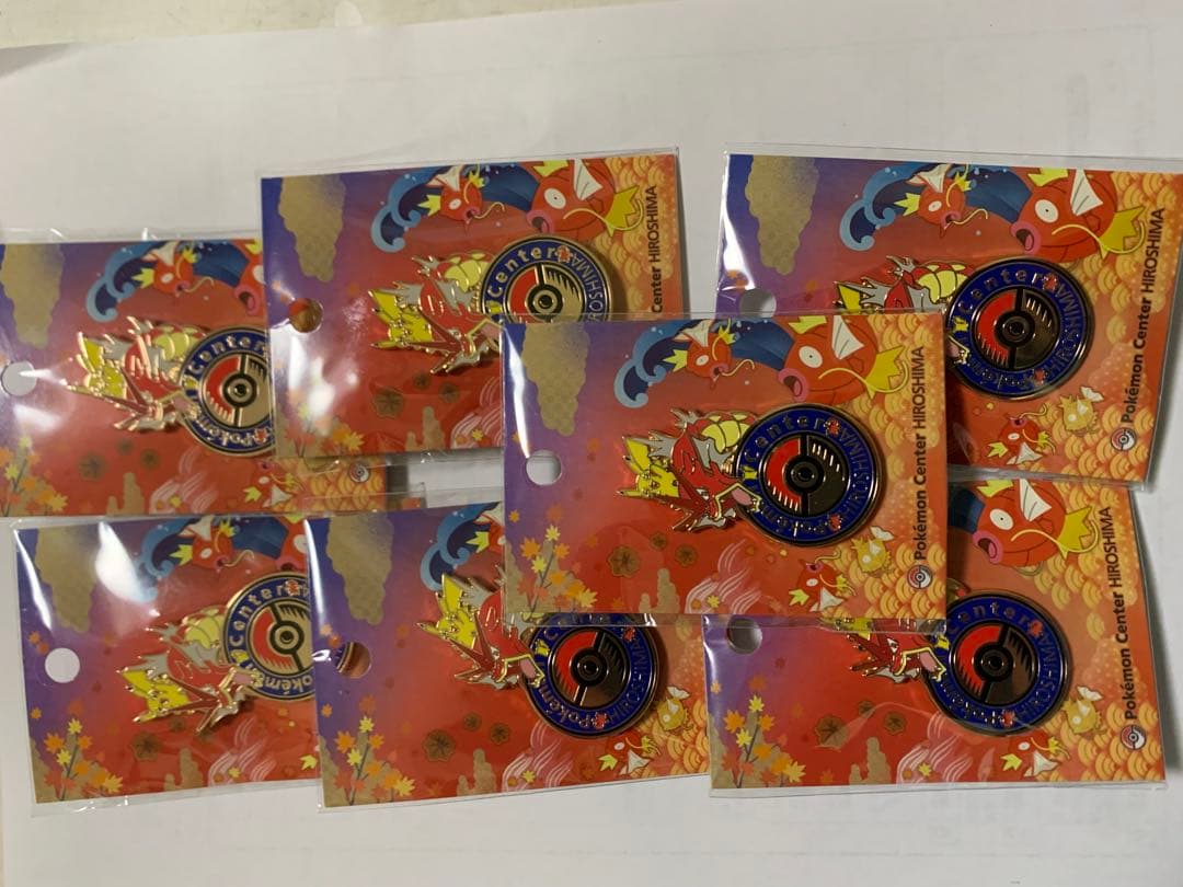 ［広島限定］ポケモンセンターヒロシマ ピンズ ピンバッジ ピカチュウ7個セット