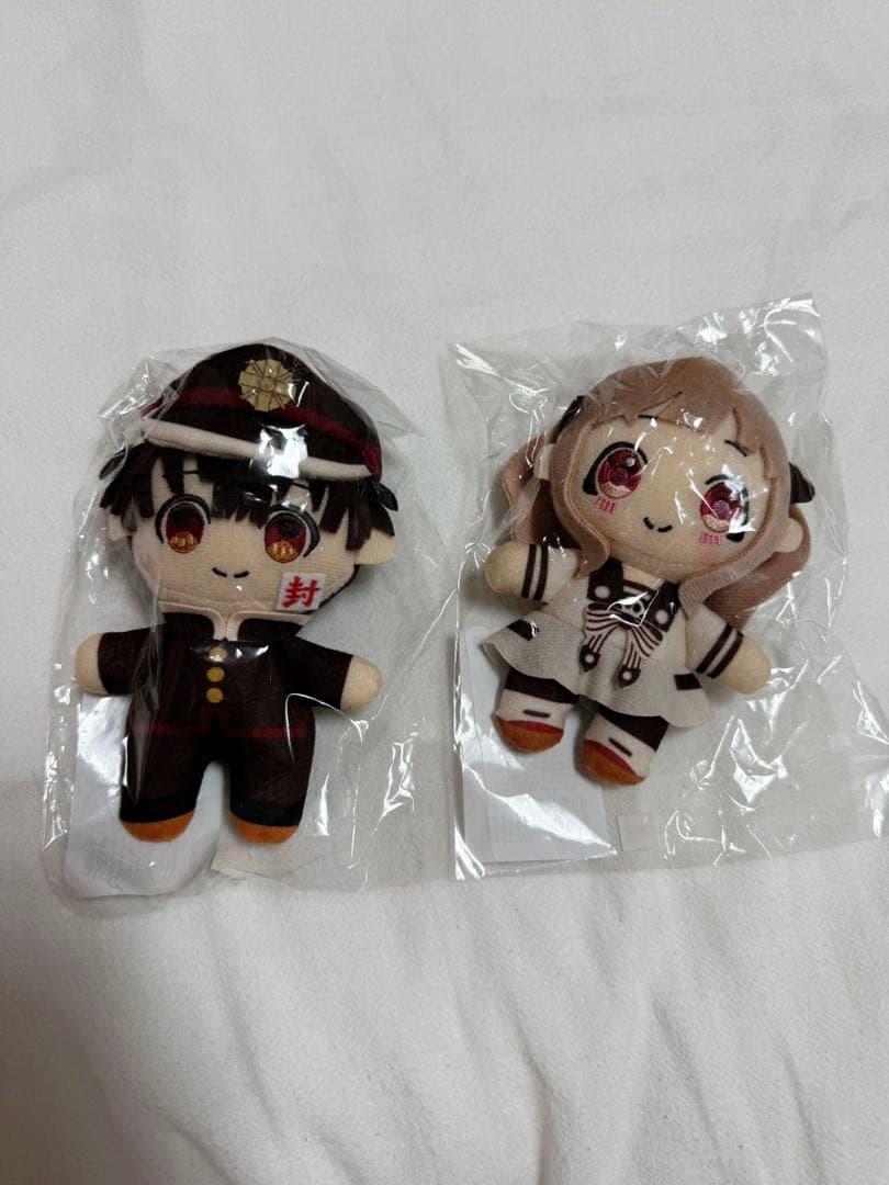 地縛少年花子くん【2点セット】花子くん、八尋寧々 ぬいぐるみキーホルダー