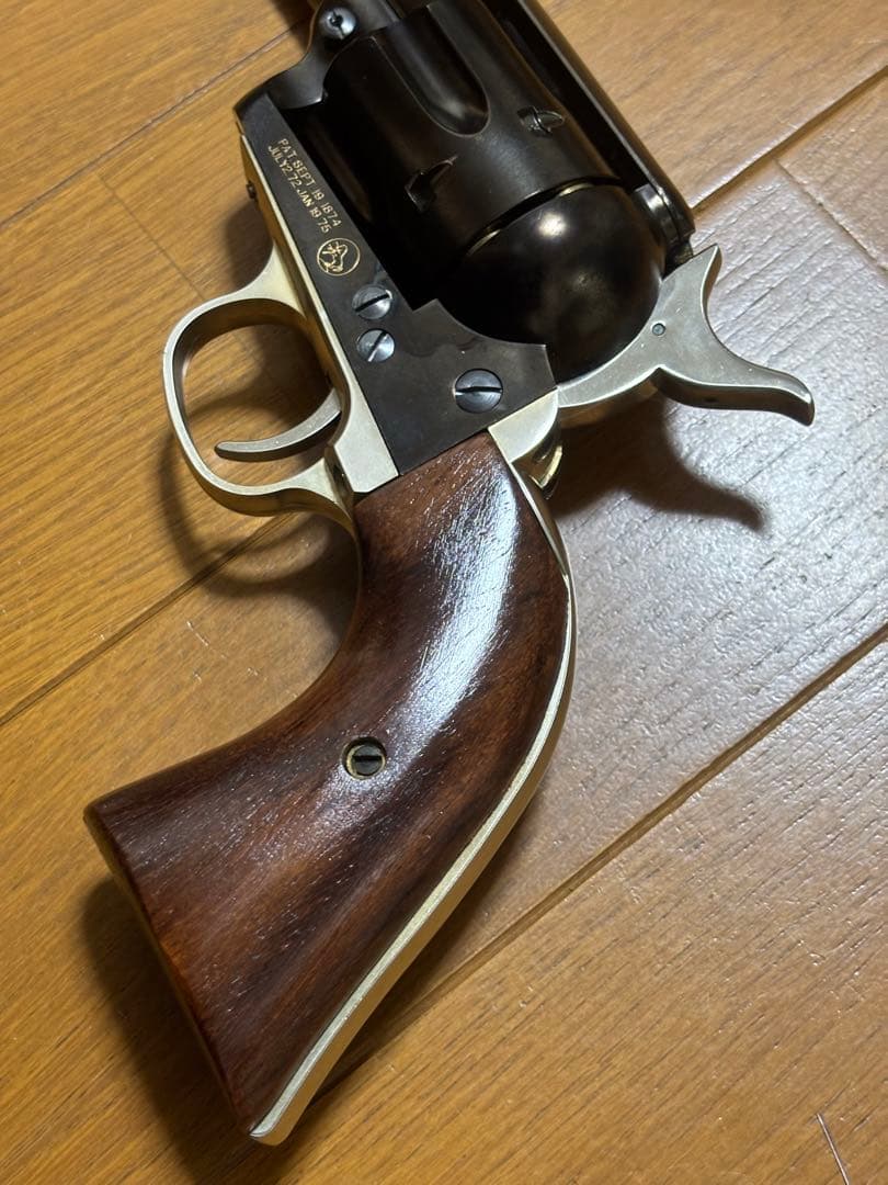 マルシン工業 6㎜BBガス コルトSAA.45 DXピースメーカー 木グリ