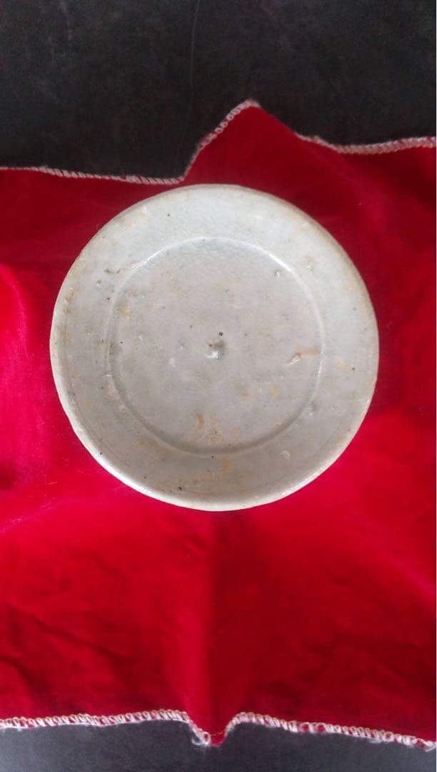 李朝　白磁　明器　小皿　祭器　朝鮮美術　韓国美術