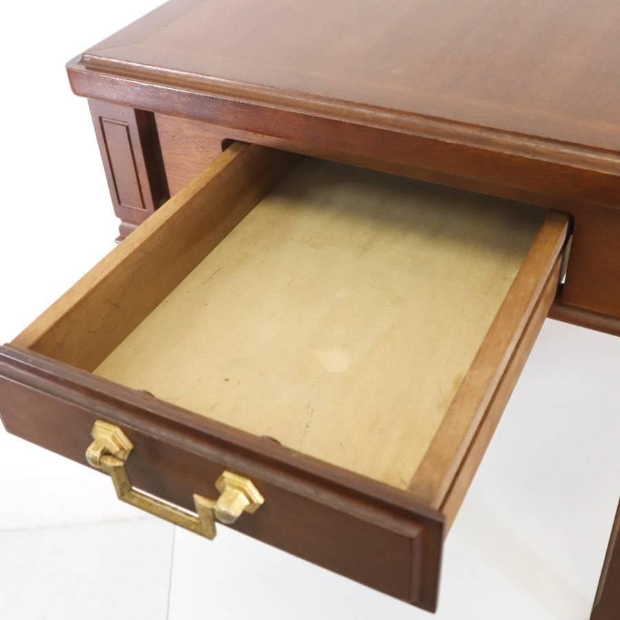 マルニ木工 地中海 サイドテーブル 引き出し付き アンティーク調 高級家具