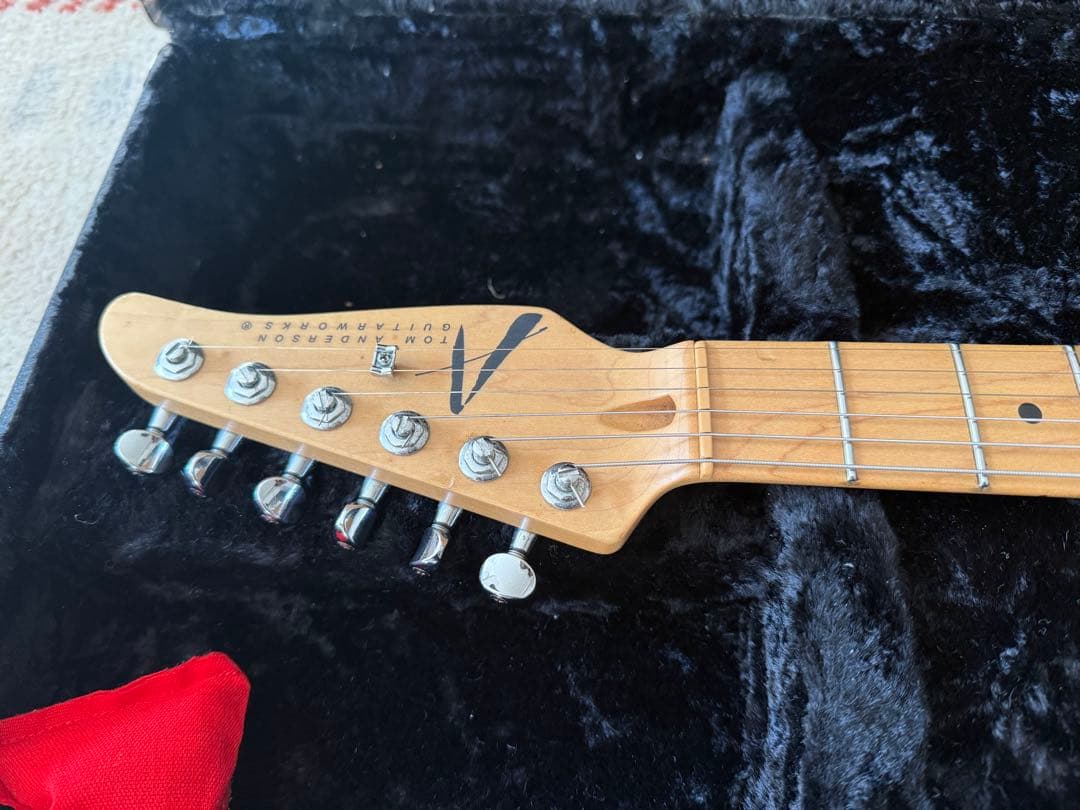 TOM ANDERSON ストラト2S タバコバースト バズフェイトン