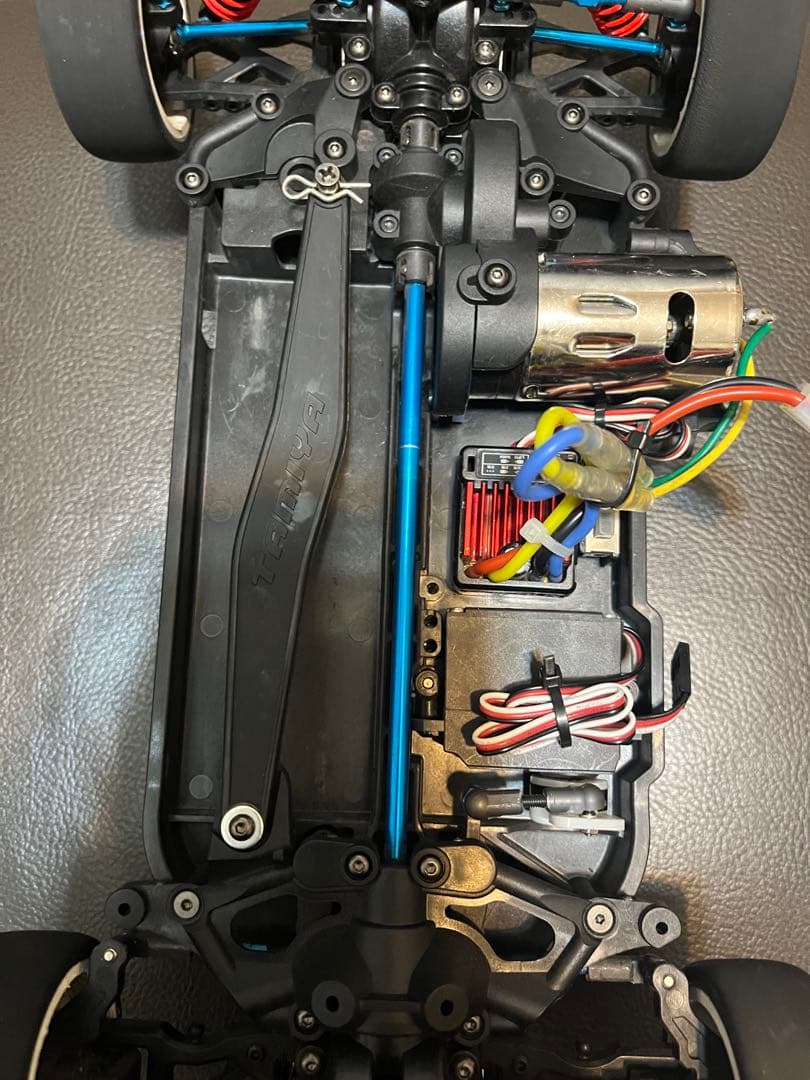 tb04 タミヤ　tamiya アンプ　モーター　サーボ　ボディ　取説　付