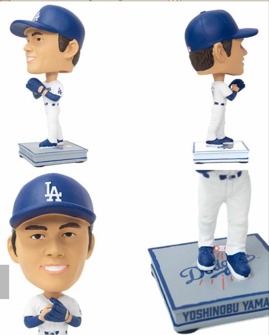 MLB公式世界5000個限定ドジャース ボブルヘッド 3体セット 大谷佐々木山本