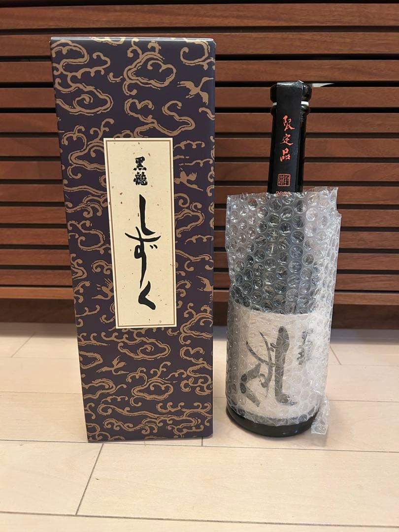 【未開封】黒龍しずく 2023 720ml