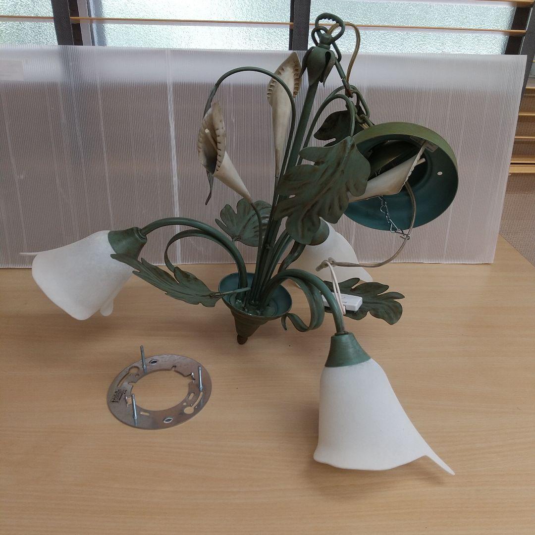 くちさま ODELIC　花デザイン シャンデリア