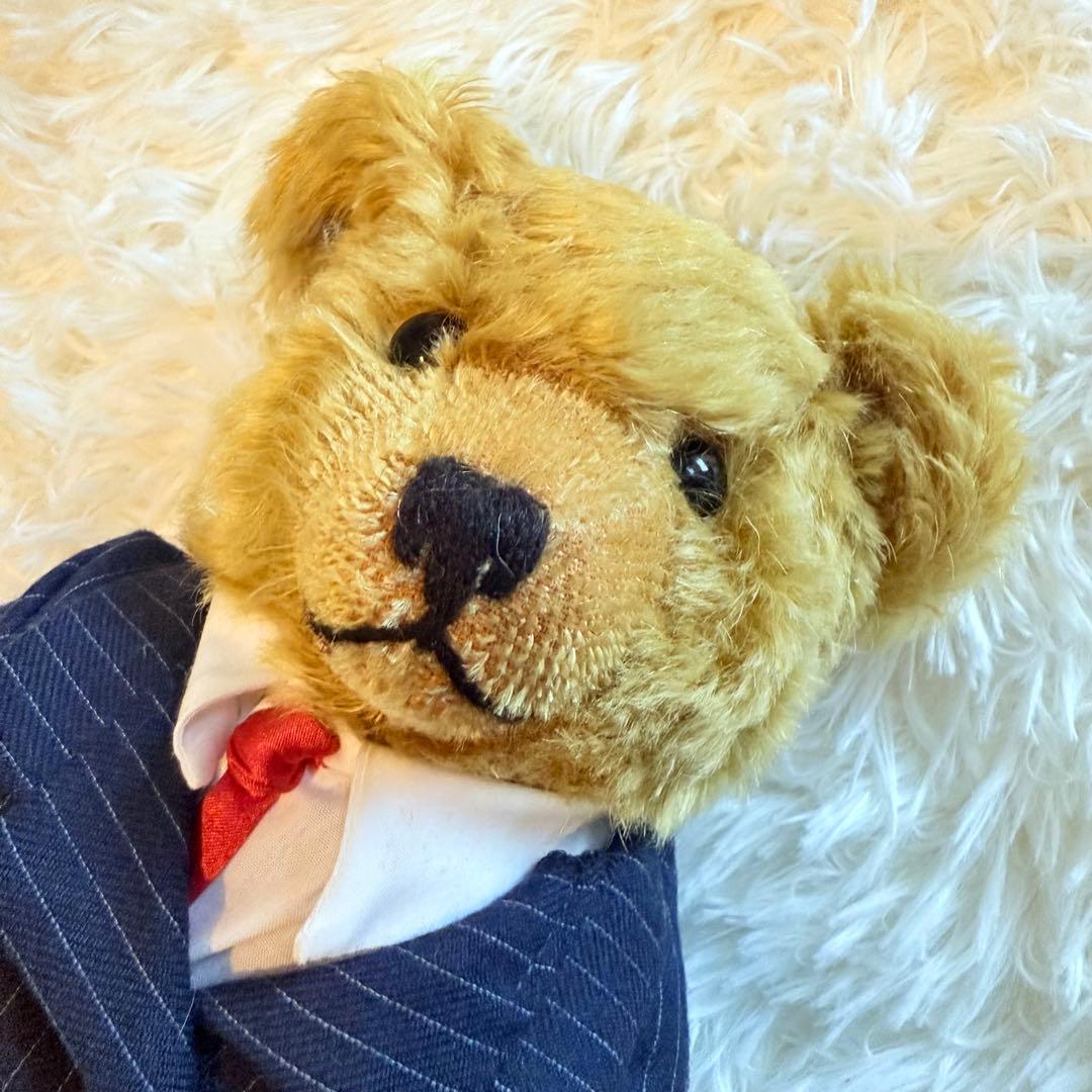 グッチ BING社 ドイツ製 ハンドメイド テディベア シリアルナンバー入り