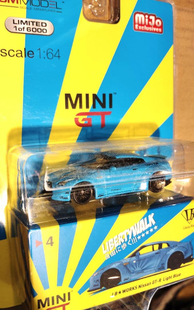 MINI GT LB★WORKS Nissan GT-R ライトブルー