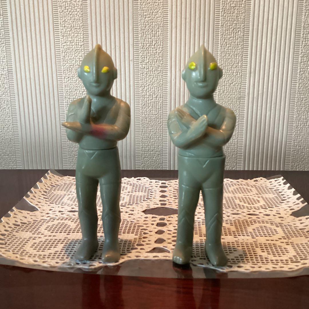 ブルマァク  ミニウルトラマン　造形違い2個セット　バラ売り値引不可　良品当時物