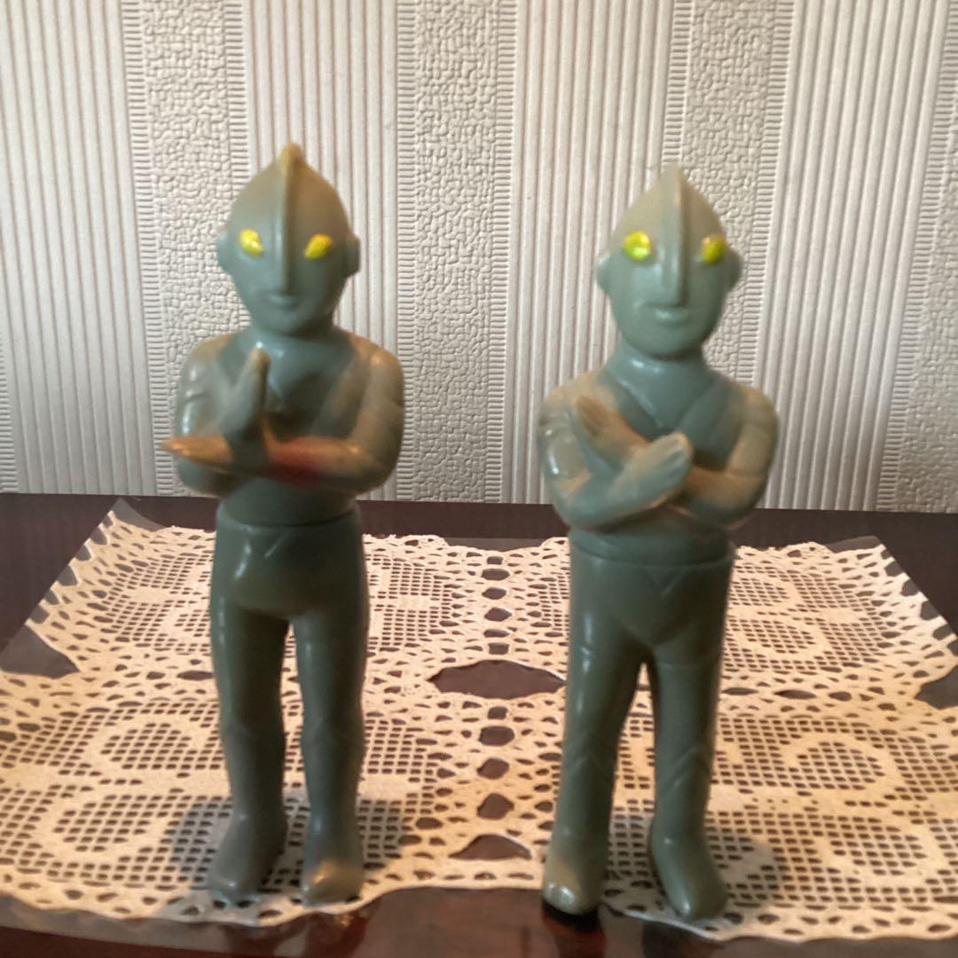 ブルマァク  ミニウルトラマン　造形違い2個セット　バラ売り値引不可　良品当時物