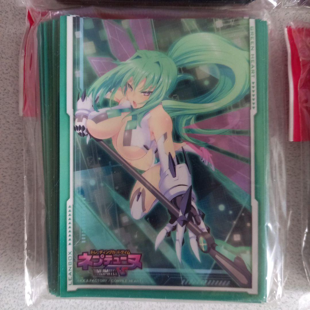 [未開封品]アンリミテッドヴァーサススリーブ　ネプテューヌ　４種セット