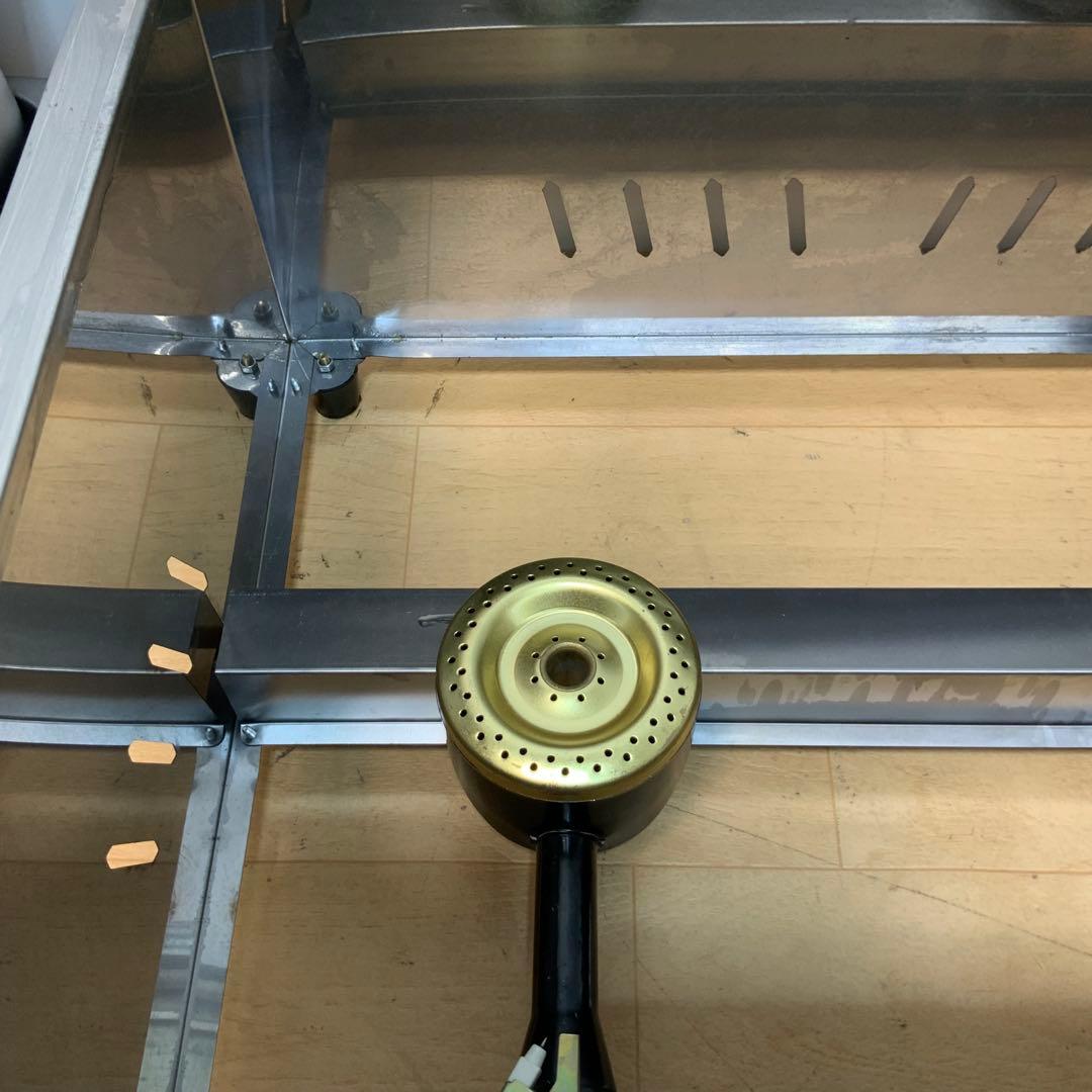 【LPガス用】　2口卓上フライヤー