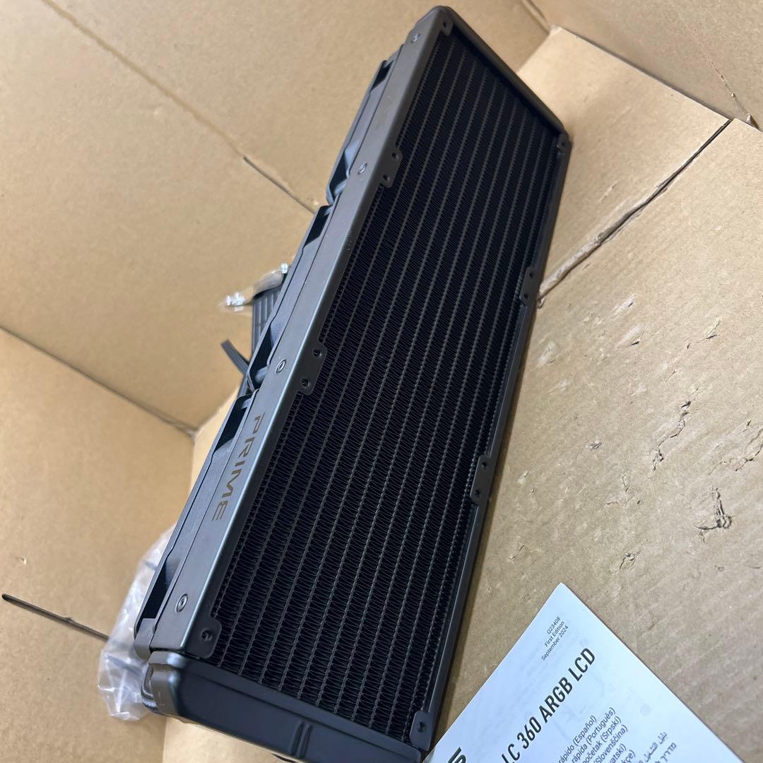 CPUクーラー 液晶 ASUS PRIME LC 360 ARGB LCD