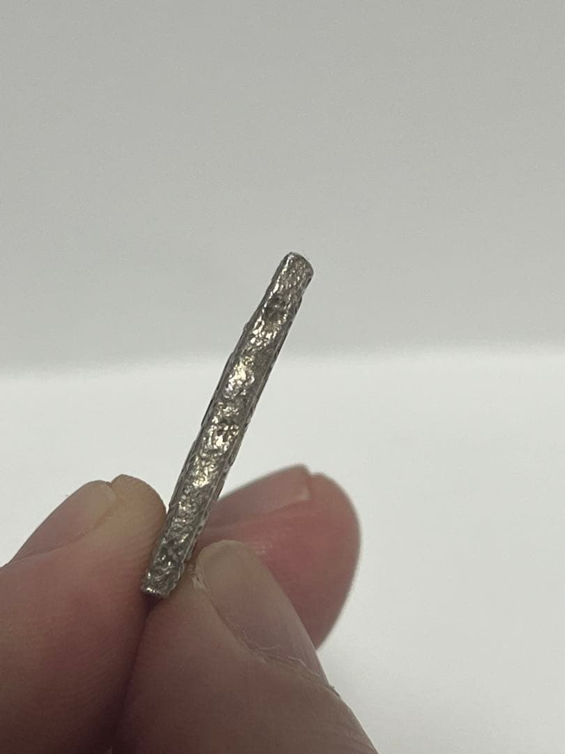 希少　天保一分銀 ハネ分　長柱座