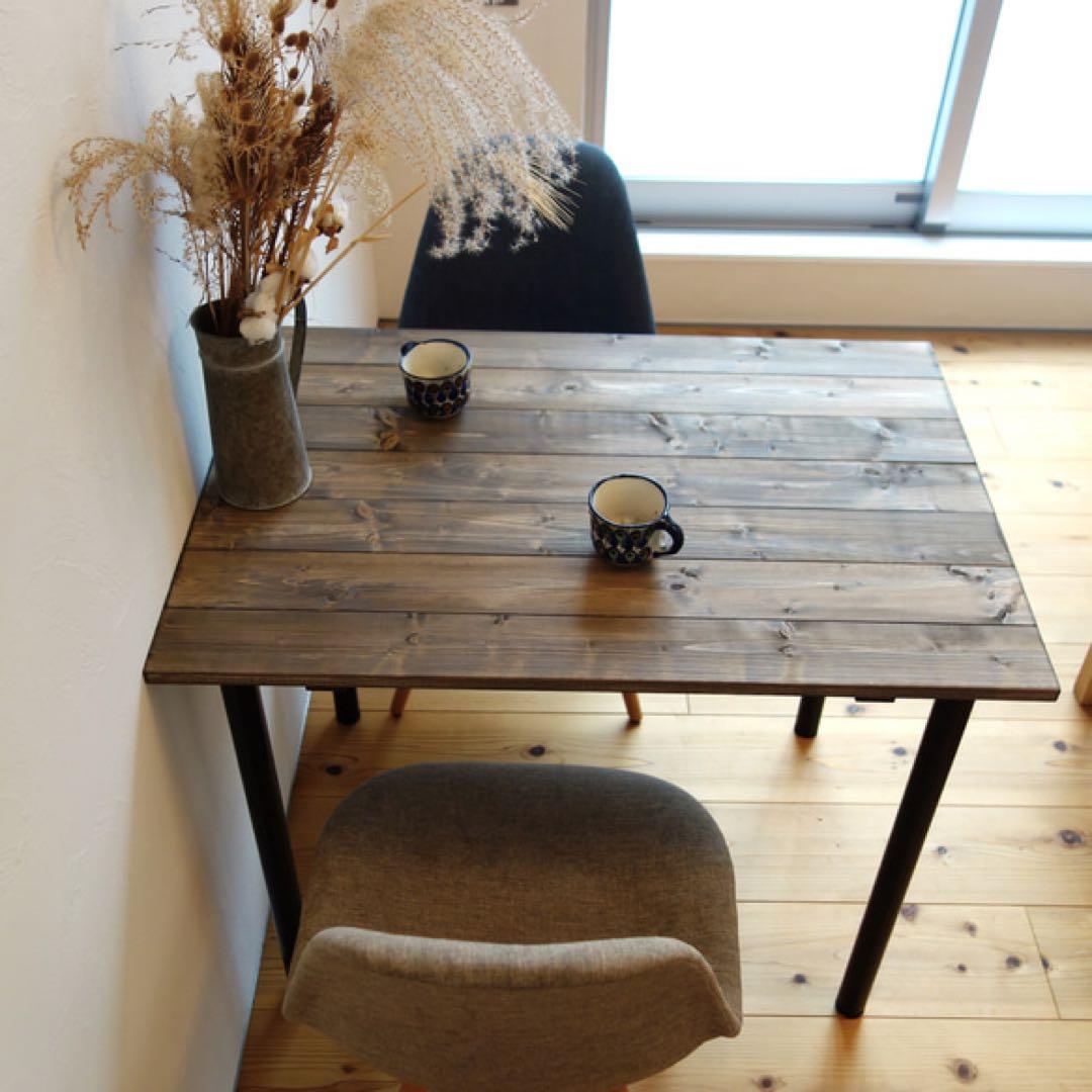 11/3まで！無垢材のダイニングテーブル　D