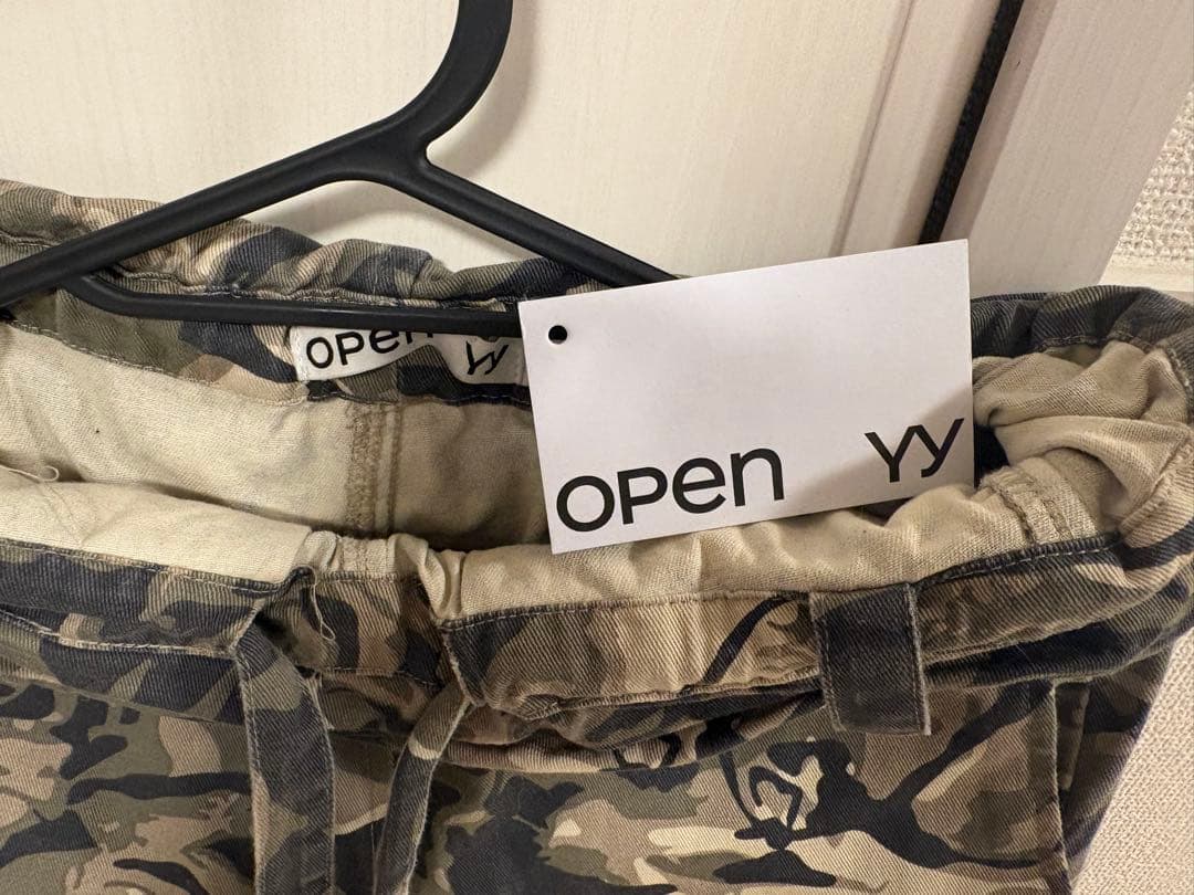 OPEN Yy カモフラージュカーゴパンツ