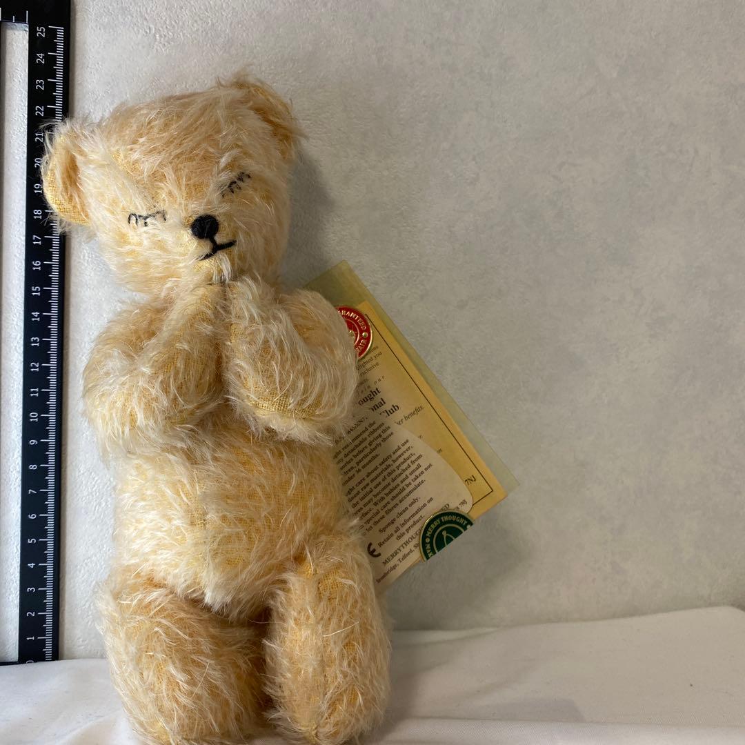 【限定品】　幸せを呼び込むテディベア MERRYTHOUGHT