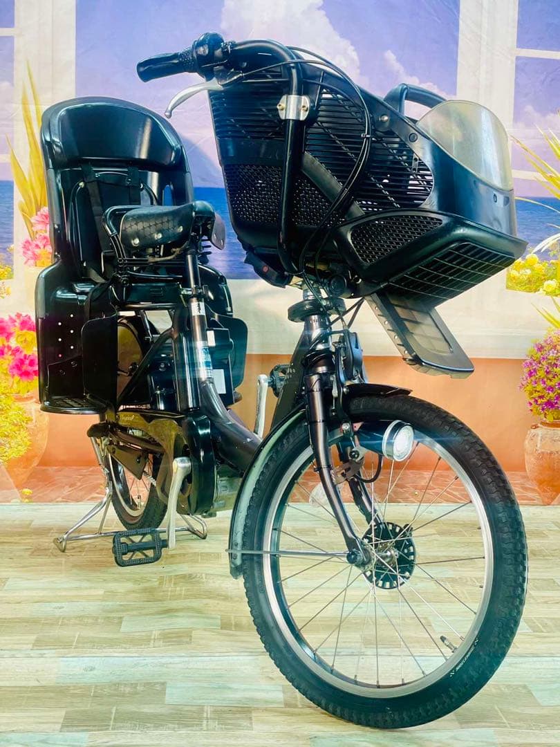 超特価！アンジェリーノ⭐️ブリヂストン子供乗せ電動アシスト自転車Y3035