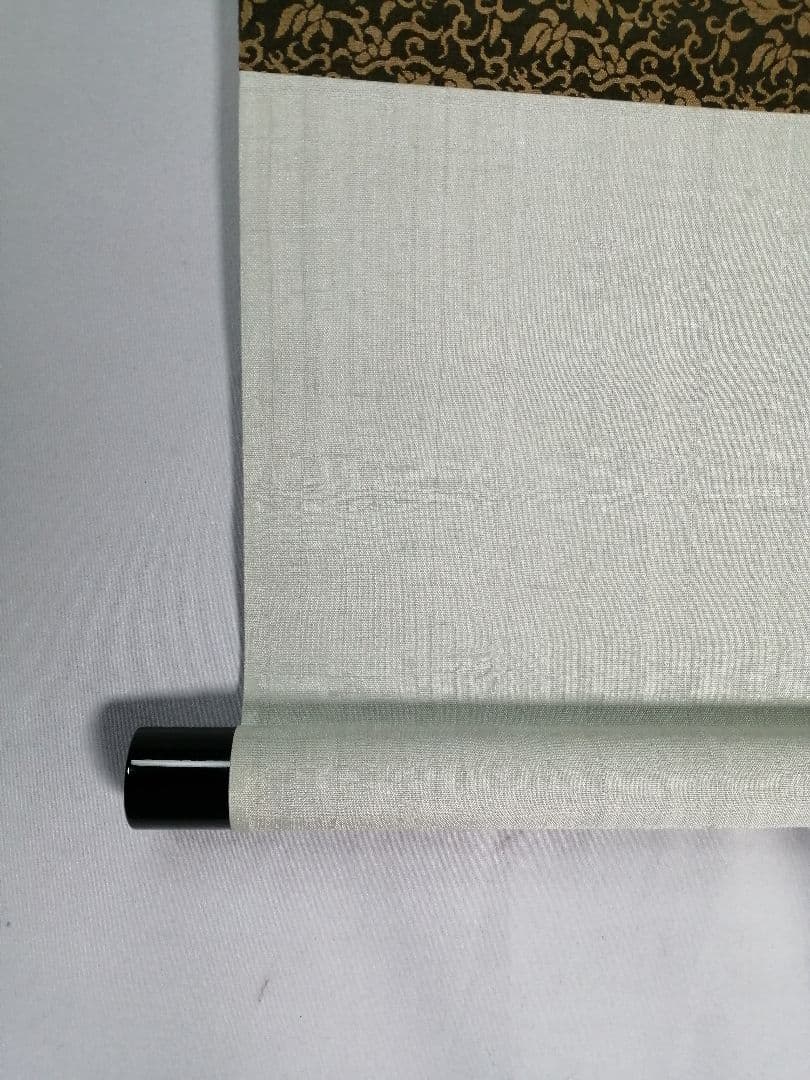 【茶道具】大徳寺　紫野 立花大亀和尚筆 一行『芦花明月一辺秋』 掛軸C156