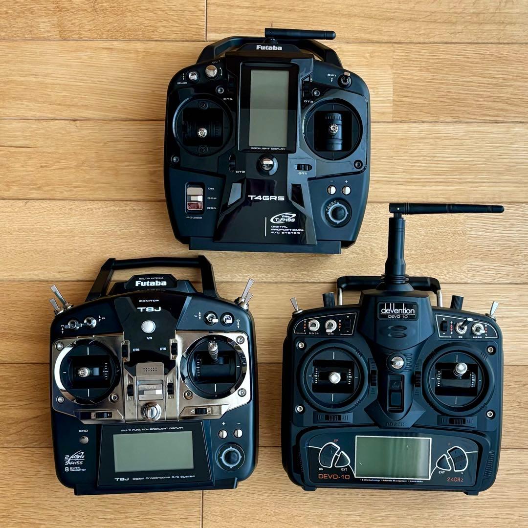 【まとめ売り】フタバ T8J / T4GRS / DEVO-10 ラジコンプロポ