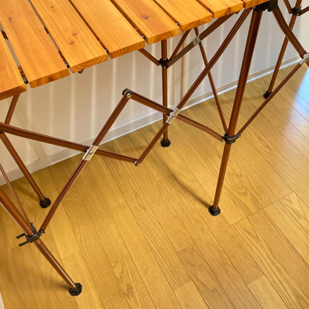 【希少モデル】Coleman / ナチュラルウッドカウンターテーブルクラシック