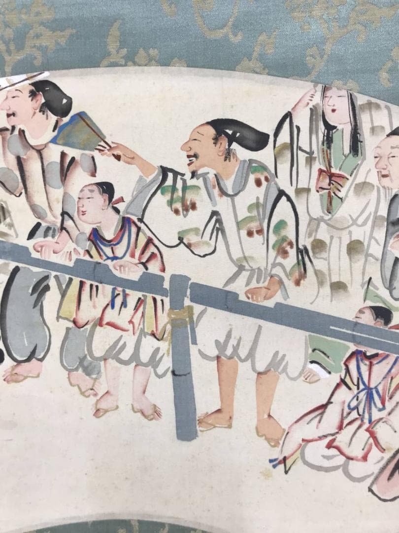 山内直枝/審査会/競技会/競写図/運動会/横物/掛軸/名家伝来/AC-557