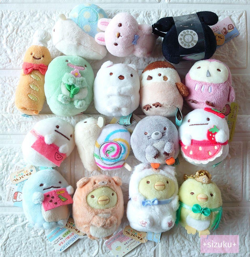 【新品〜美品・36体】すみっコぐらし てのりぬいぐるみ やま ねこ他 まとめ売り