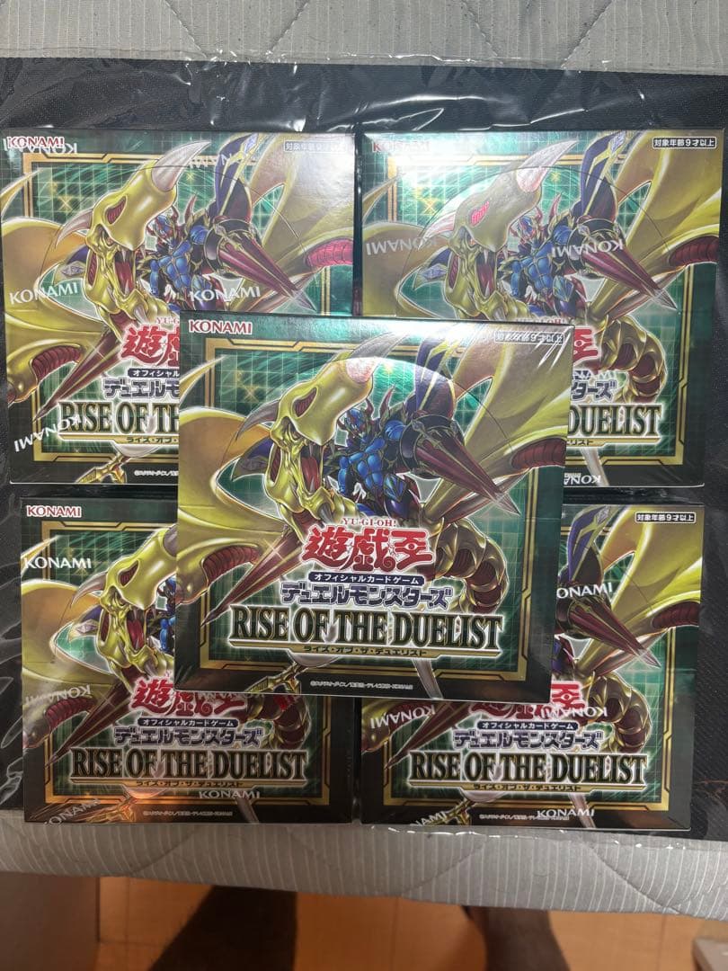遊戯王　ライズオブデュエリスト　5box