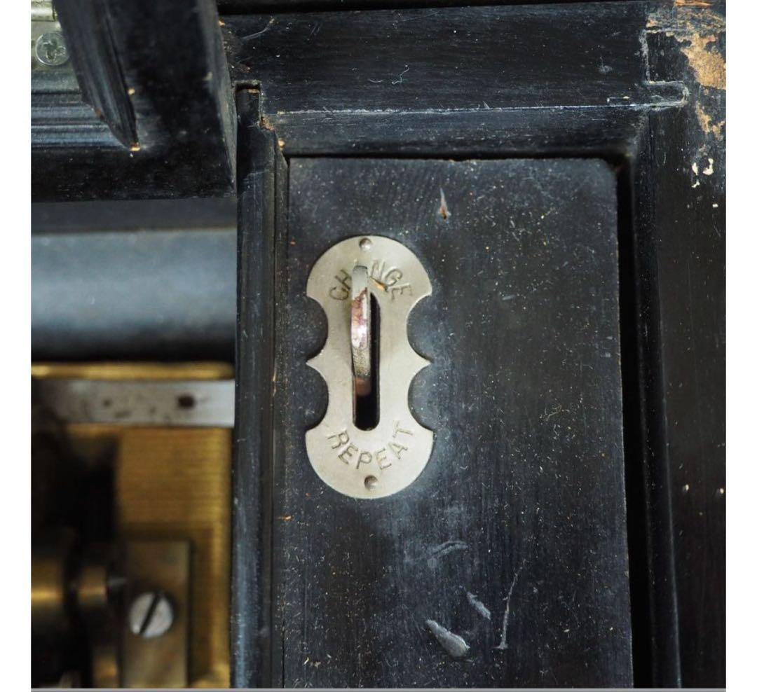 送料無料博物館級19世紀半ば頃スイス製オルゴール　稼働品幅48ｃｍ重8.3ｋｇ★