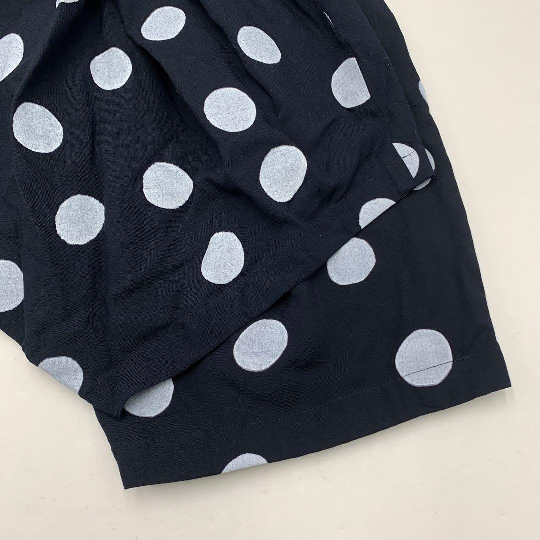 72▢萌 MOYURU ドット柄レーヨンサルエルパンツ TS0609-10