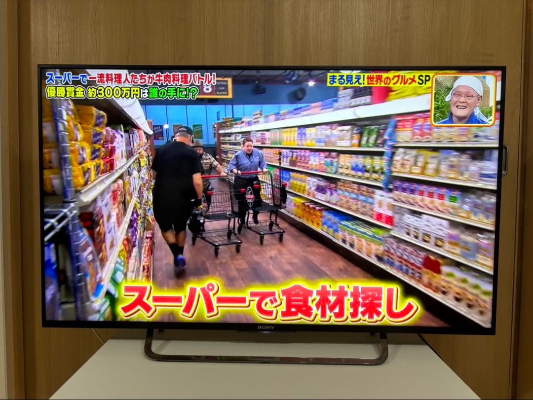 SONY 4K液晶テレビ 49インチ KJ-49X8500C 16年製 ブラビア