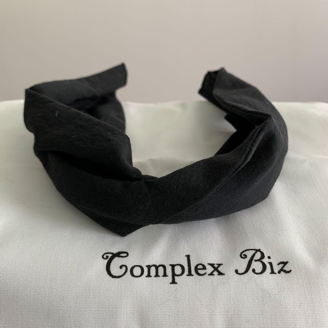 新品未使用✨Complex Biz ブラックヘアバンド