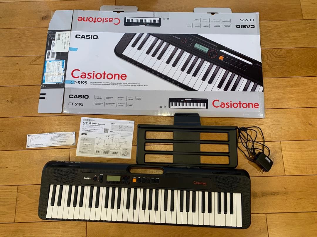 CASIO カシオ電子キーボード Casiotone CT-S195 61鍵盤