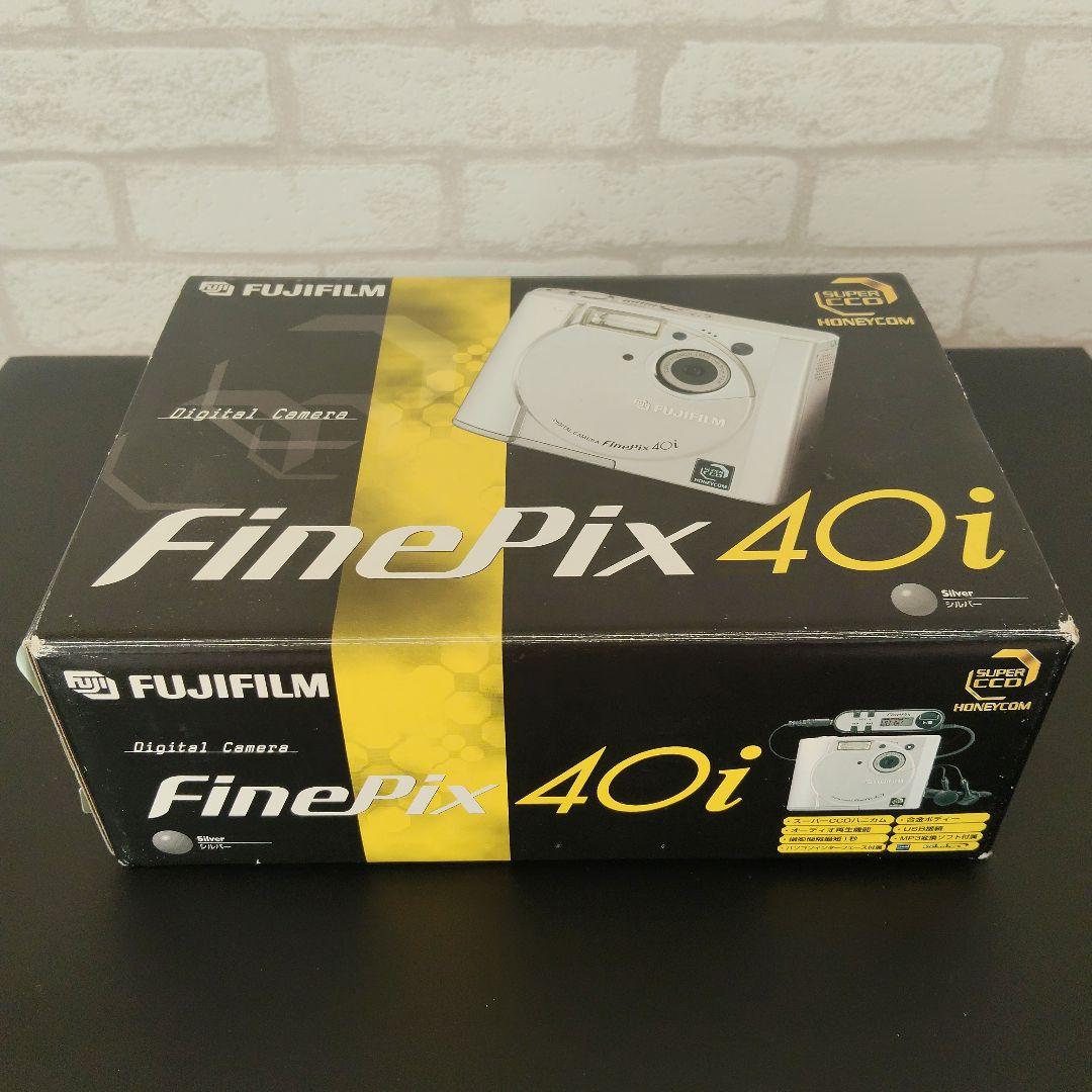FUJIFILM FinePix 40i デジタルカメラ　箱付き、通電確認済み