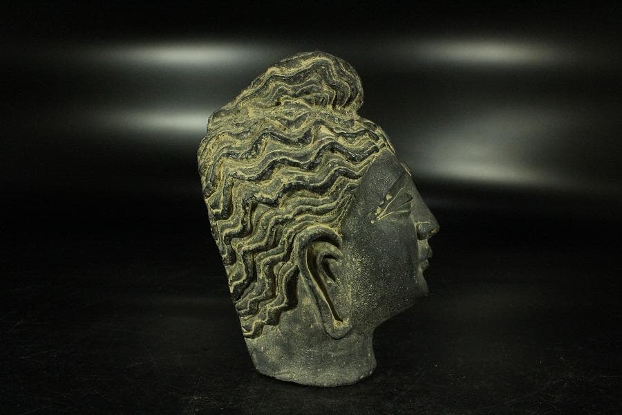 仏教美術 ガンダーラ仏頭(K-XA903)