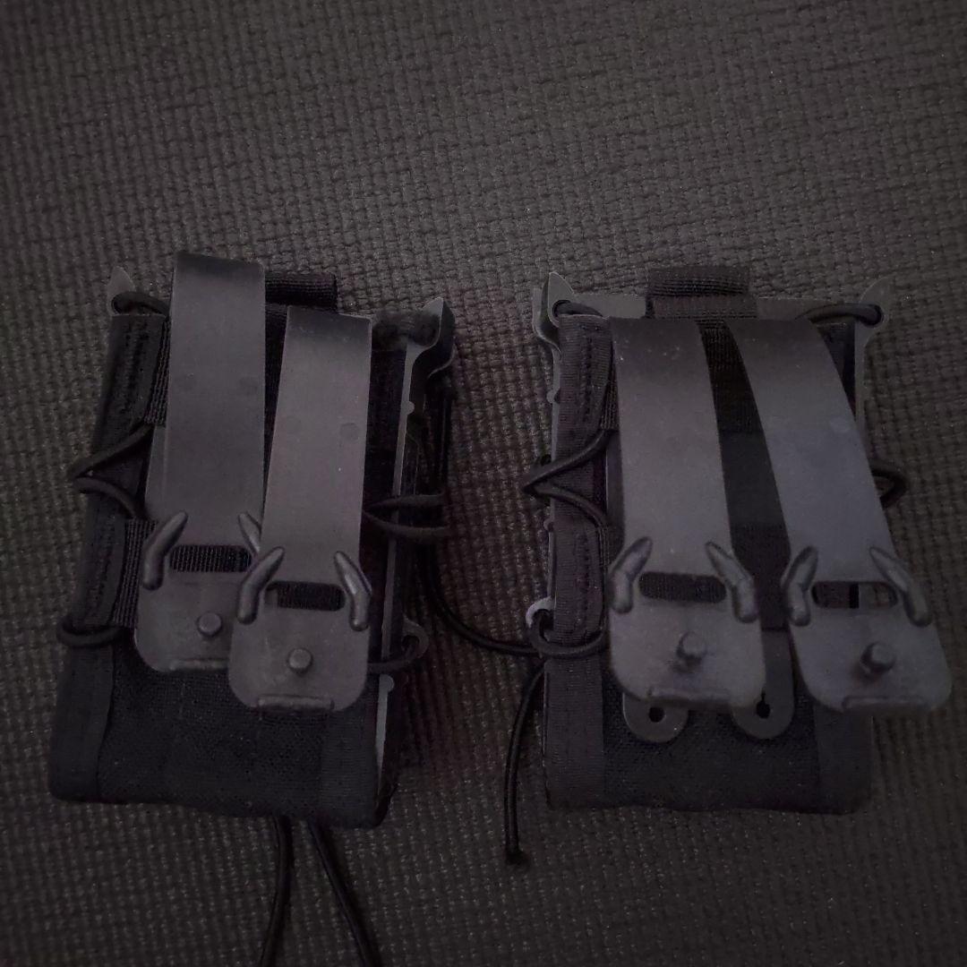 実物　High Speed Gear ライフル用 TACOマグ 前後2連