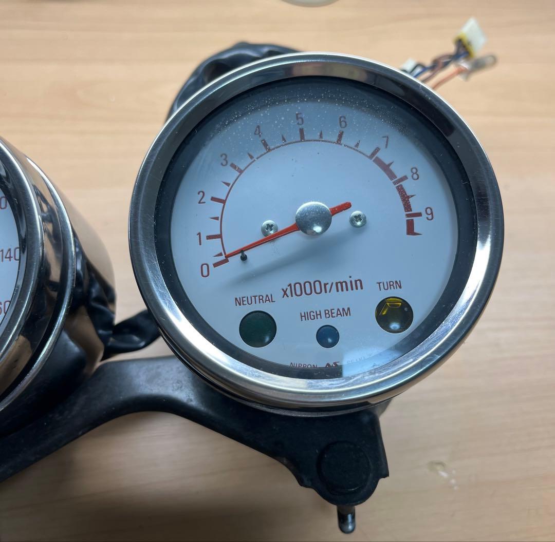 YAMAHA SR400 純正メーター（スピードメーター / タコメーター ）