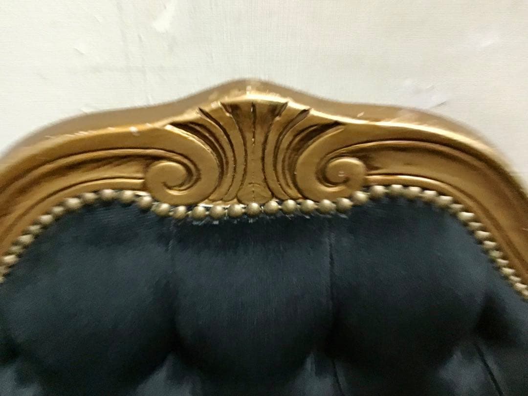 管229☆イタリア製☆アンティーク☆ロココ調☆ベンチソファー